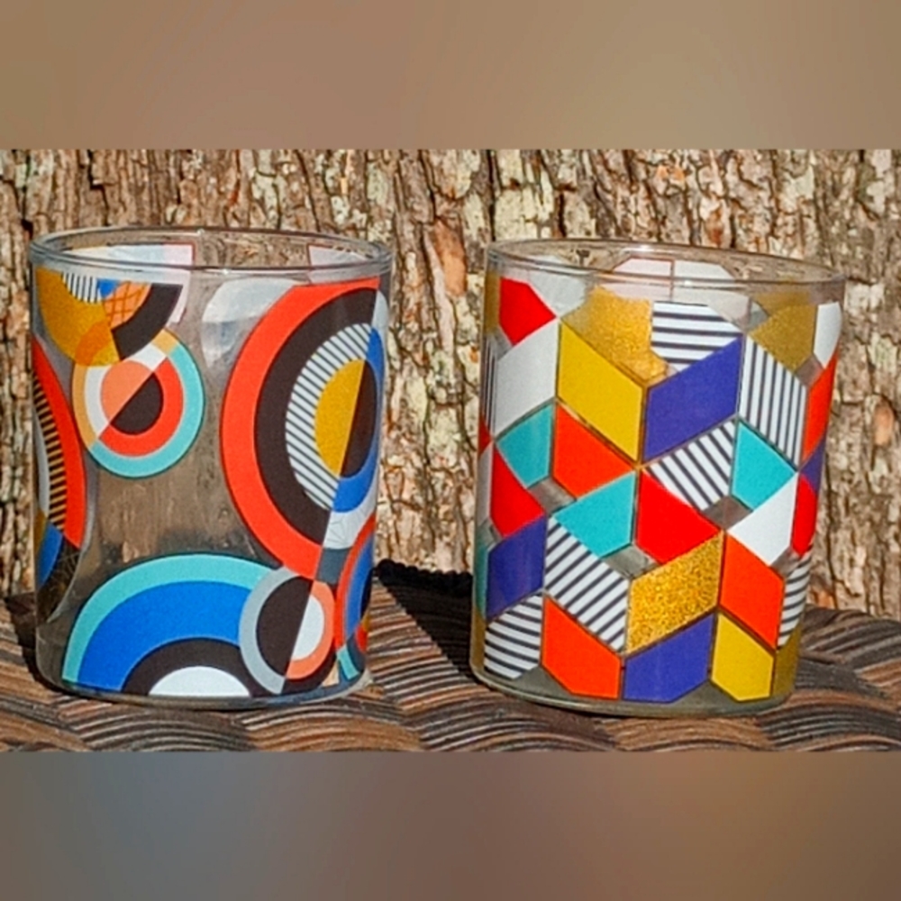 Mid-Century Modern Votive Candle Holders